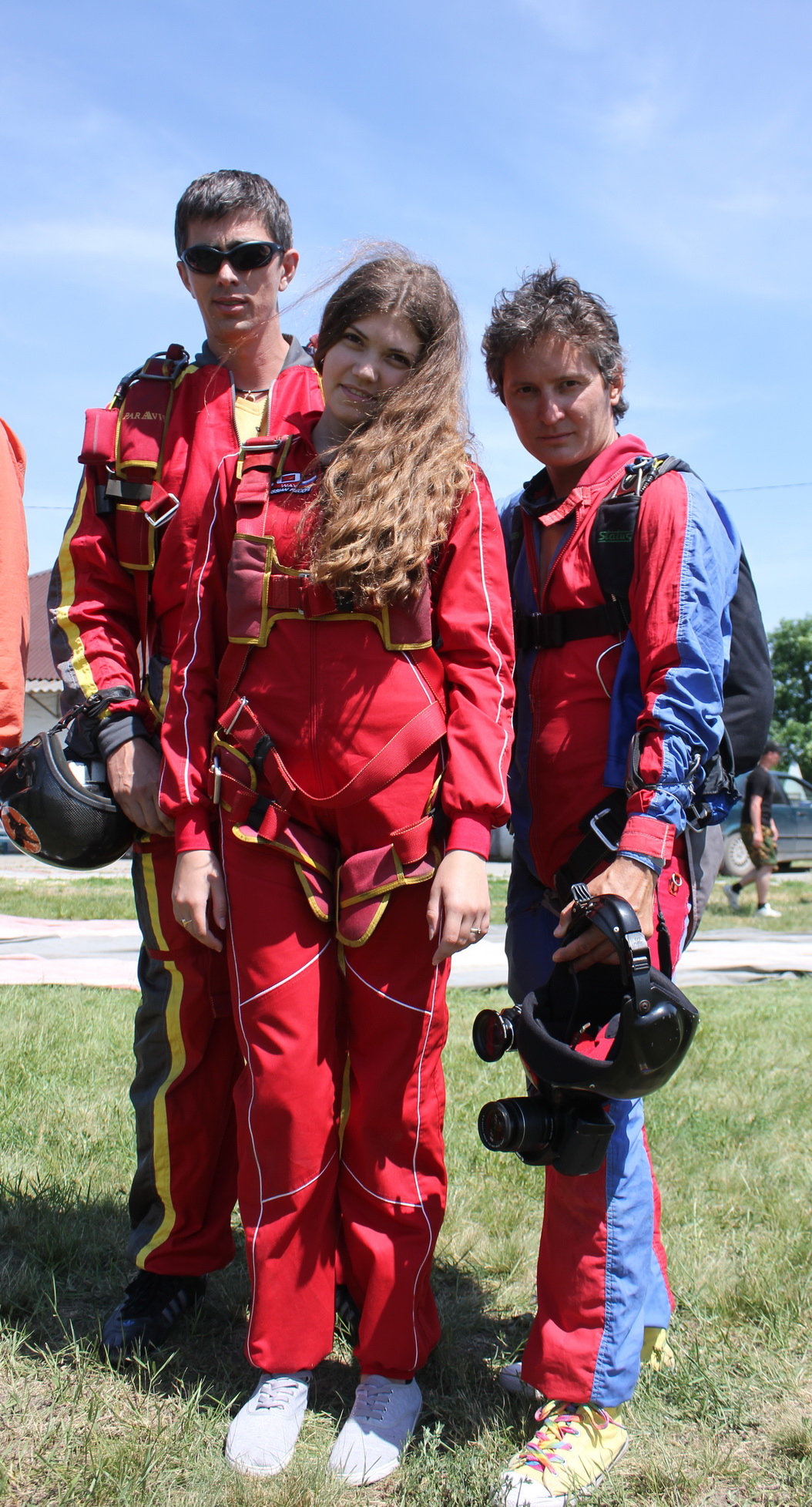 Инструкторы Азовского аэроклуба. Алексей и Владислав